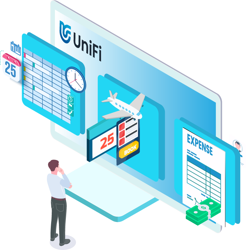 One platform time travel expense management